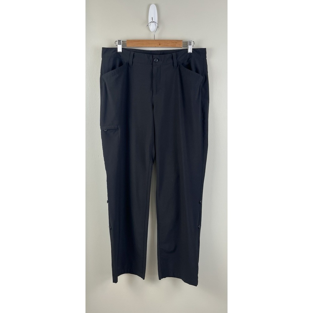 Eddie Bauer Active Outdoor Hiking Stretch Pants Adjustable Length Women's 12